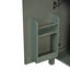 Meuble-lavabo de 24 po avec lavabo en céramique-108801217