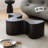 Cream style simple shape coffee table-104507676-104507679