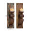 Ensemble de porte-appliques murales