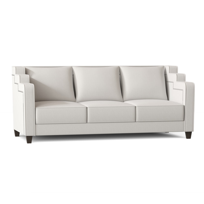 Abbey Sofa, Grayfield Ash, Brown Mahogany