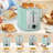 YUKOOL Toaster 2 Slice, Bread Toaster With LCD Display, 7 Shade Settings, 1.４'' Extra Wide Slots Toaster With Cancel, Bagel, Defrost, Reheat Functions, Removable Crumb Tray, 900W,-93935709