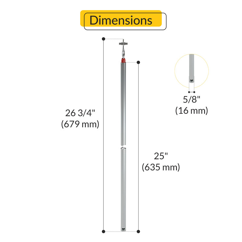 0A8CC7E0E9904D58A156240DAAE14B7A Spiral Window Balance 25" Tube Length