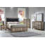 Ensemble de chambre à coucher à panneau en mélamine Josabet-295937419-332895254