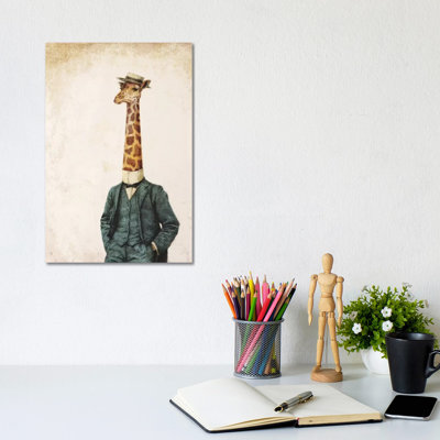 High Class Gentleman by Mike Koubou - Wrapped Canvas Gallery-Wrapped Canvas Giclée