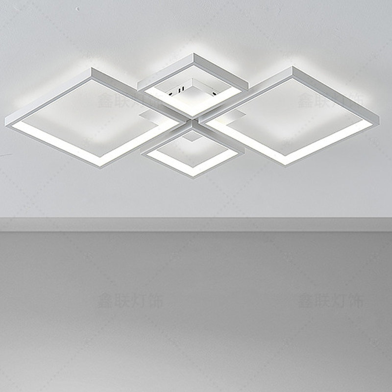 1 - Light Chandelier, White