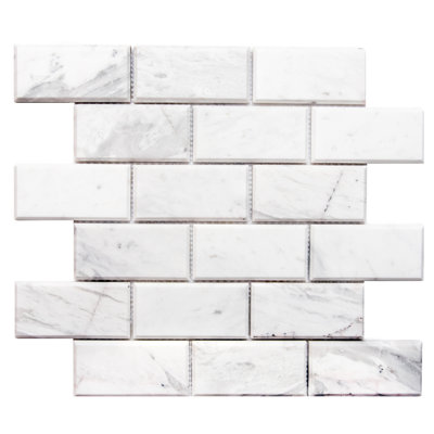 Santorini 2 in. x 4 in. Glazed Stone Tile