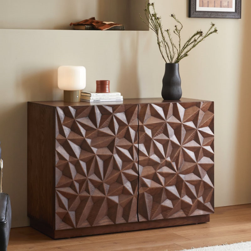 Accent Cabinet, 30.7" H x 31.5" W x 17.7" D