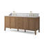 Elliston Double Vanity-Carrara Marble
