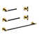 5 - Piece Bathroom Hardware Set