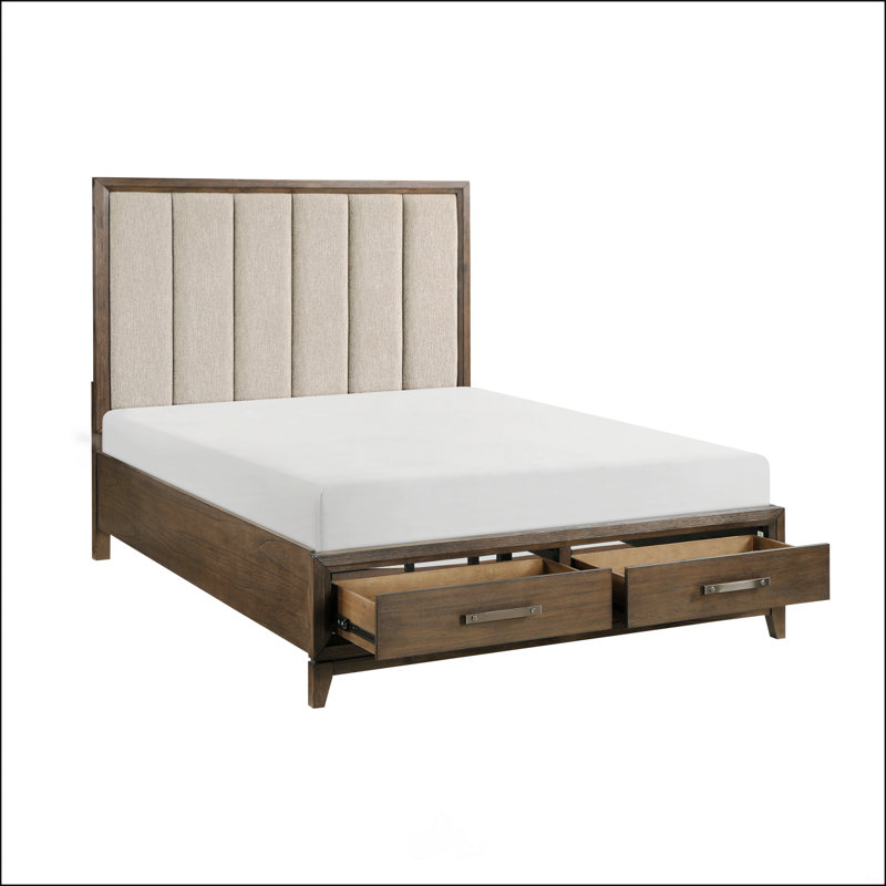 Daylin Upholstered Platform Storage Bed