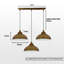 Gaughan 3 - Light Brass Pendant-659656767