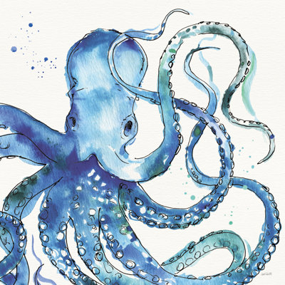 " Deep Sea VIII " Painting Print