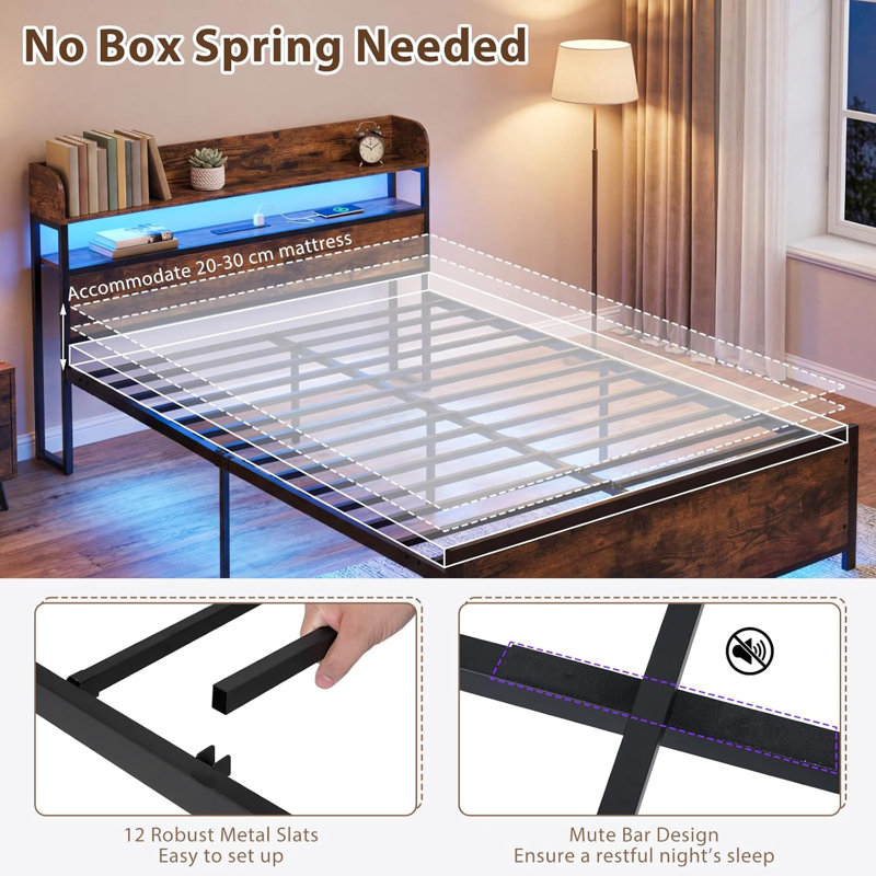 Bed, 151 x 225 cm
