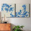 «Falling Leaves I», ensemble de 2 reproductions d'art sur toile tendue-96387327