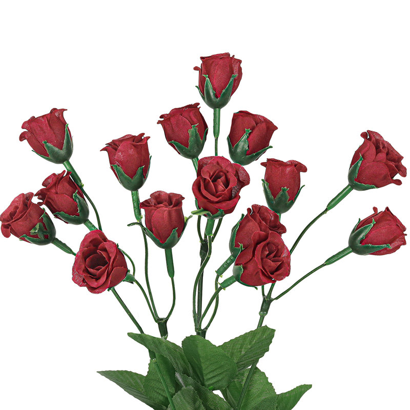 Bouquet de roses artificielles, Bourgogne