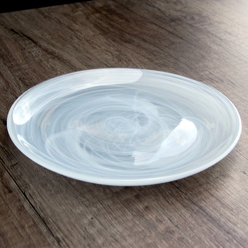 Assiette hors-d’œuvres 6,5 po nuage, Ivoire