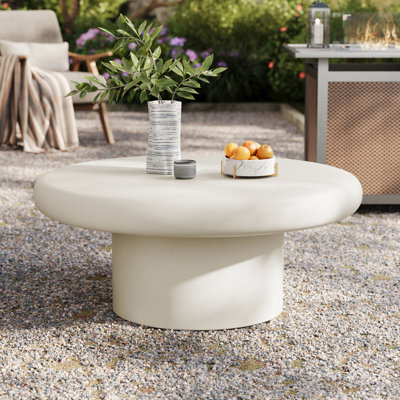 Argos Round 33.86'' Outdoor Coffee Table