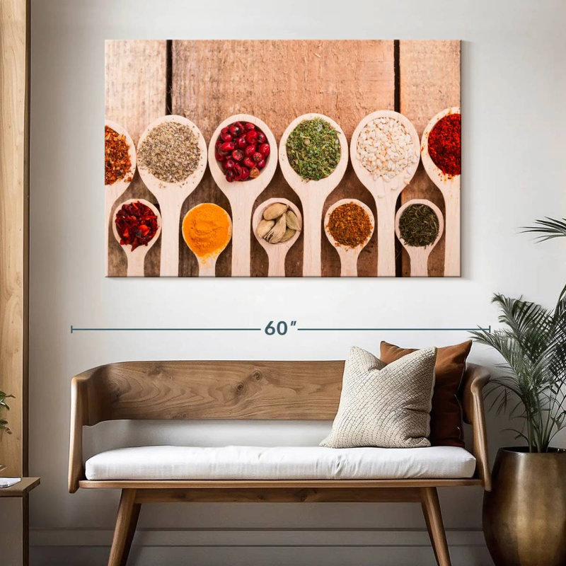 Yarlin Exotic Spices, 34" H x 51" W