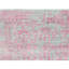 Tapis argenté et rose noué à la main de haute qualité-64646061