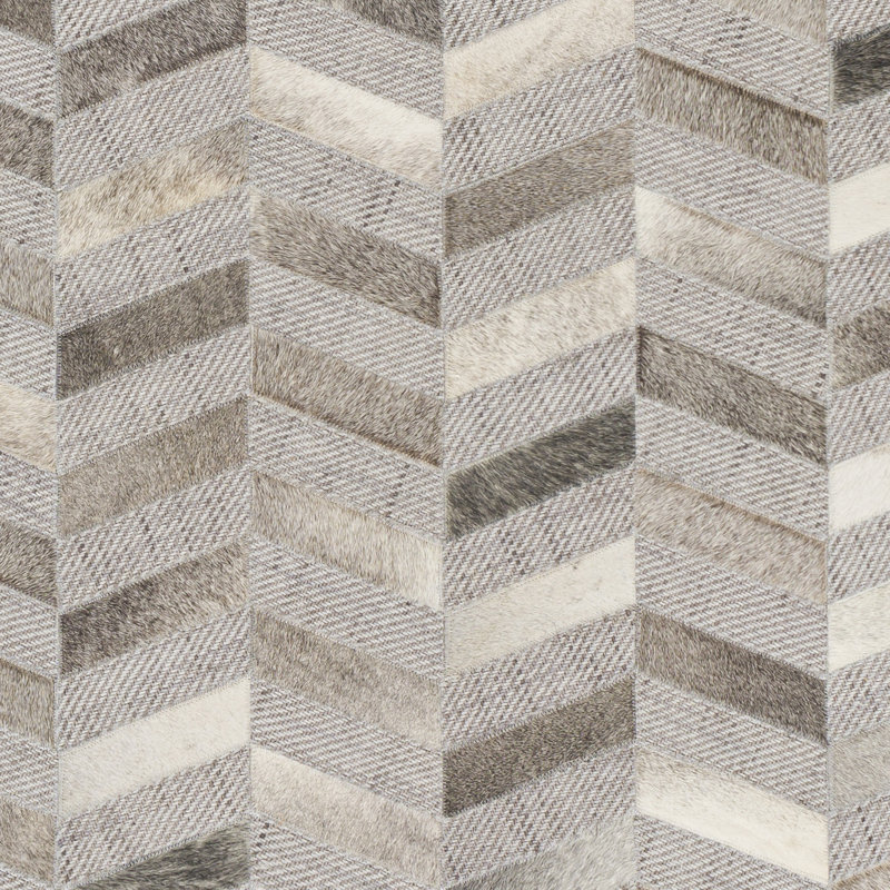 Jardin Geometric Area Rug in Beige, Rectangle 5' x 7'6"