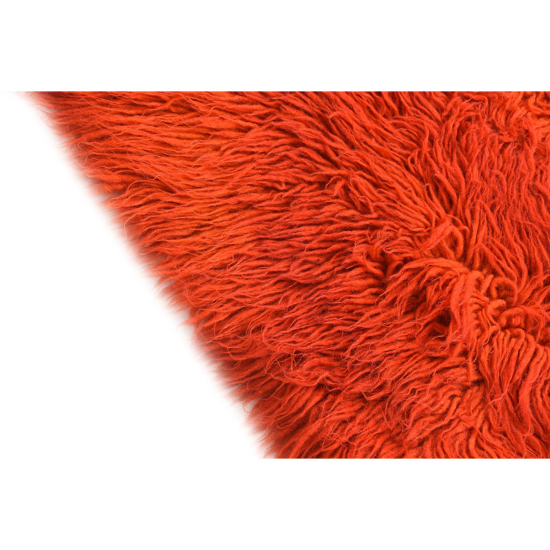 Tapis de couloir orange Odea