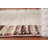 Striped Ivory Transitional Oriental Rug 4x6