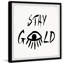 "Stay Gold" par Marmont Hill-reproduction de photo encadrée sur papier-311864806