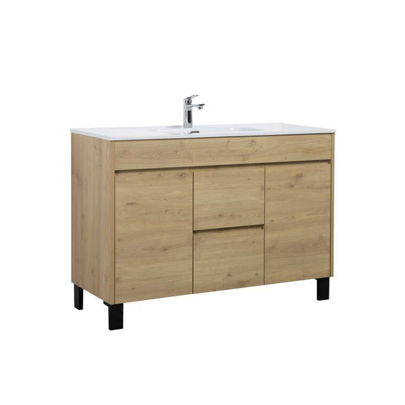Buyce 48'' Single Bathroom Vanity with Ceramic Top