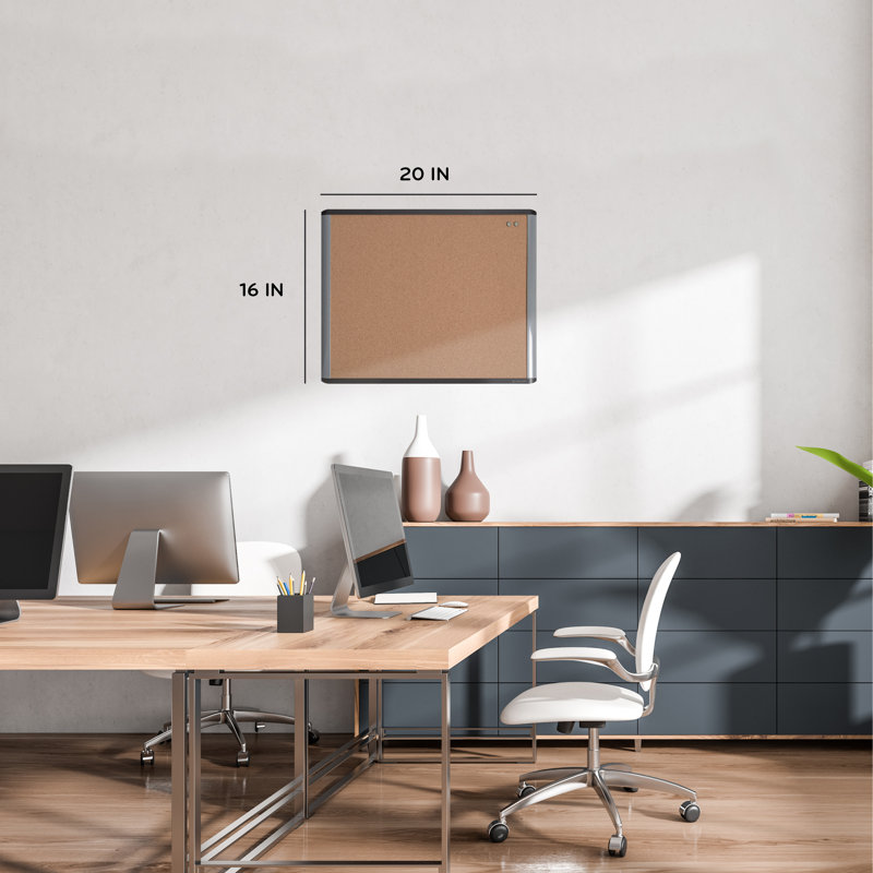 MOD And Pin-It Wall Cork Magnetic Mini - Up To 2' Bulletin Board