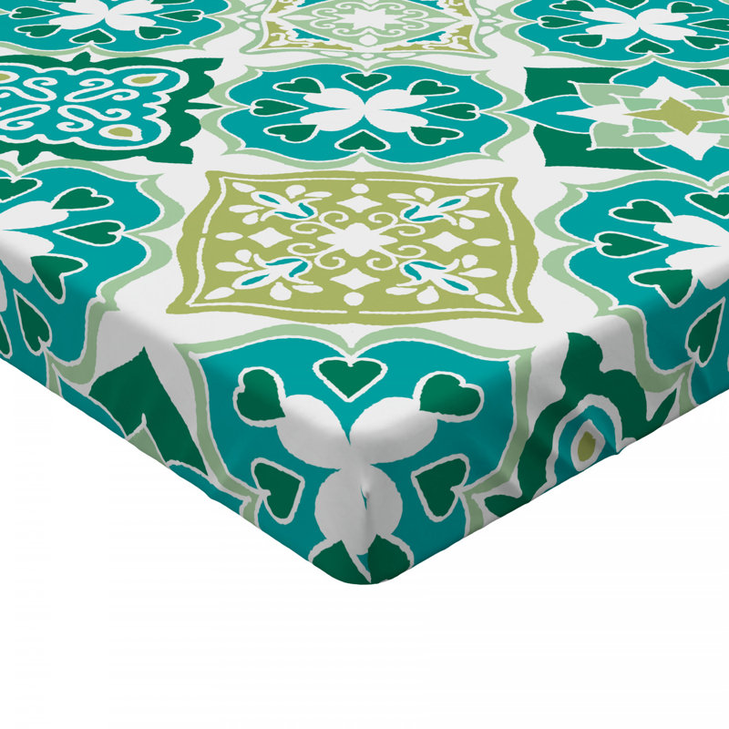 Microfiber Patchwork Fitted Sheet, Full Fitted Sheet