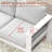 50" All-Weather Aluminum Patio Loveseat sofa with Thick Cushions