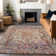 Machine Washable Indoor/Outdoor Xhevrie Copper Rug