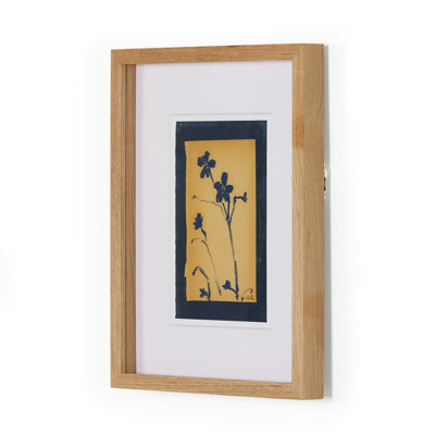 Marguerite bleue rétro par Shaina Page