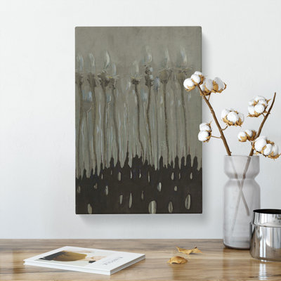Flowers by Mikalojus Konstantinas - Wrapped Canvas