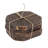 Wood Round 5 Piece Coaster Set