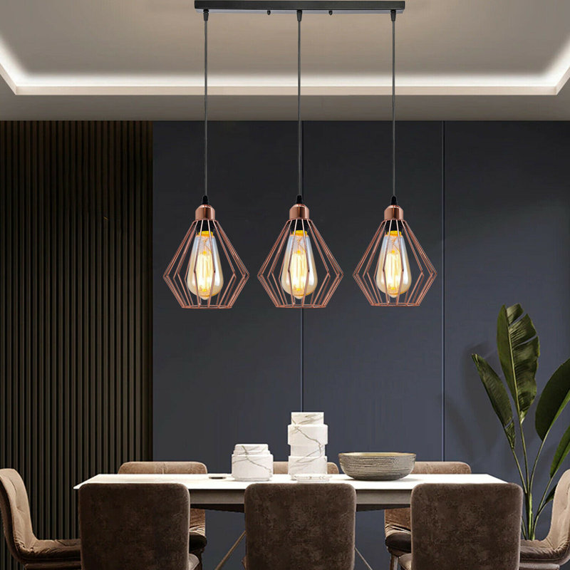 Buser 3 - Light Rose Gold Pendant