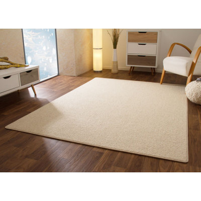 Wool Keynsham Rug in Beige