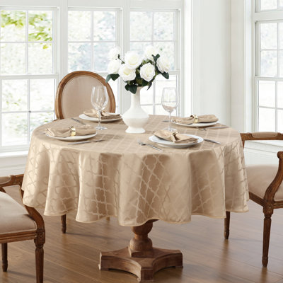 Sarok Rectangle Geometric Jacquard Tablecloth