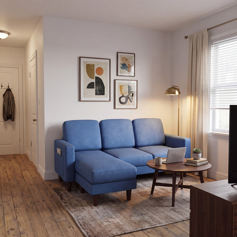 Canapé modulaire Aretina, Bleu