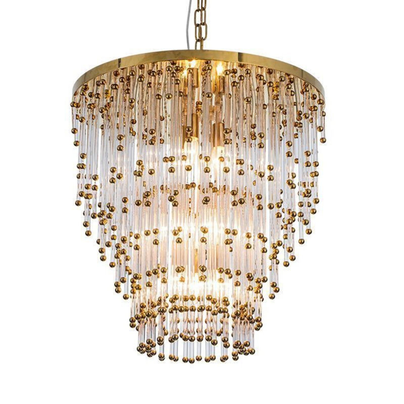 Berkley 8 - Light Chandelier, 80cm H x 60cm W x 60cm D