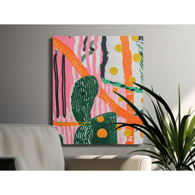 Deeko 1 Piece Wrapped Canvas Wall Art