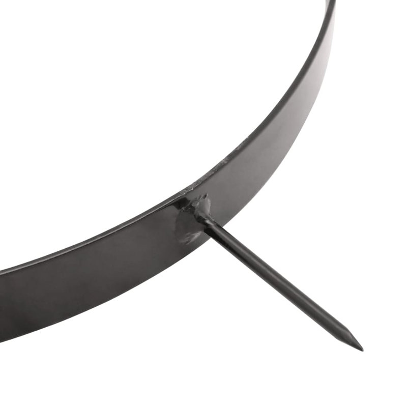 Rouleau de pelouse avec pinces d'aérateur, 11.8" x 35.4", with handle (6 spikes)