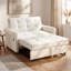 Jaxenor 2 Seater Pull Out Sofa Bed, Convertible Sleeper Sofa, Double sofa Bed with Side Storage Pocket, Rolling Casters, Fold Out Guest Couch for Small Apartment, Living Room & Guest Room-1769203958