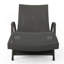 Fauteuil en osier avec accoudoirs Salem