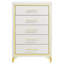 La commode et la commode à tiroirs multiples combinent une conception élégante avec un rangement de grande capacité pour les chambres à coucher