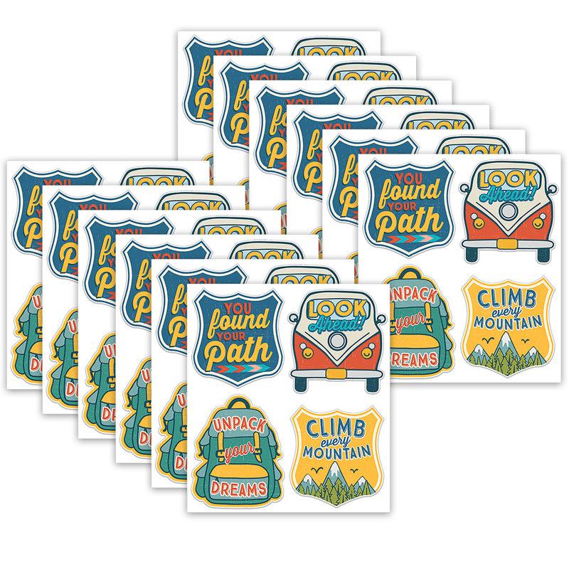 Accessoire éducatif pour badges autocollants aventuriers