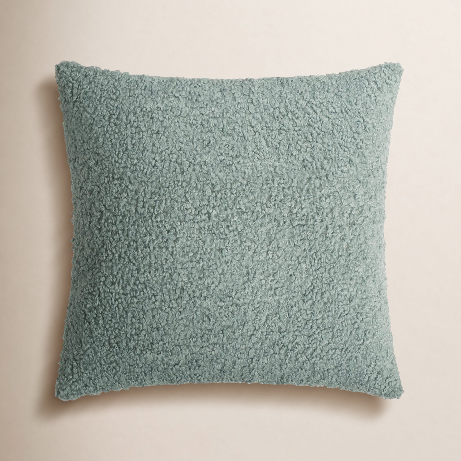 Hanka Throw Pillow, 16" x 16", Mineral