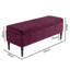 Paris Plain Naples Ottoman Storage Bench, Upholstered End of Bed Bench with Legs, Rectangle Coffee Table with Storage, Window Seat Ottoman Footstool for Bedroom, Hallway, Living Room-116846676-117215197
