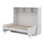 Lit escamotable double avec bureau