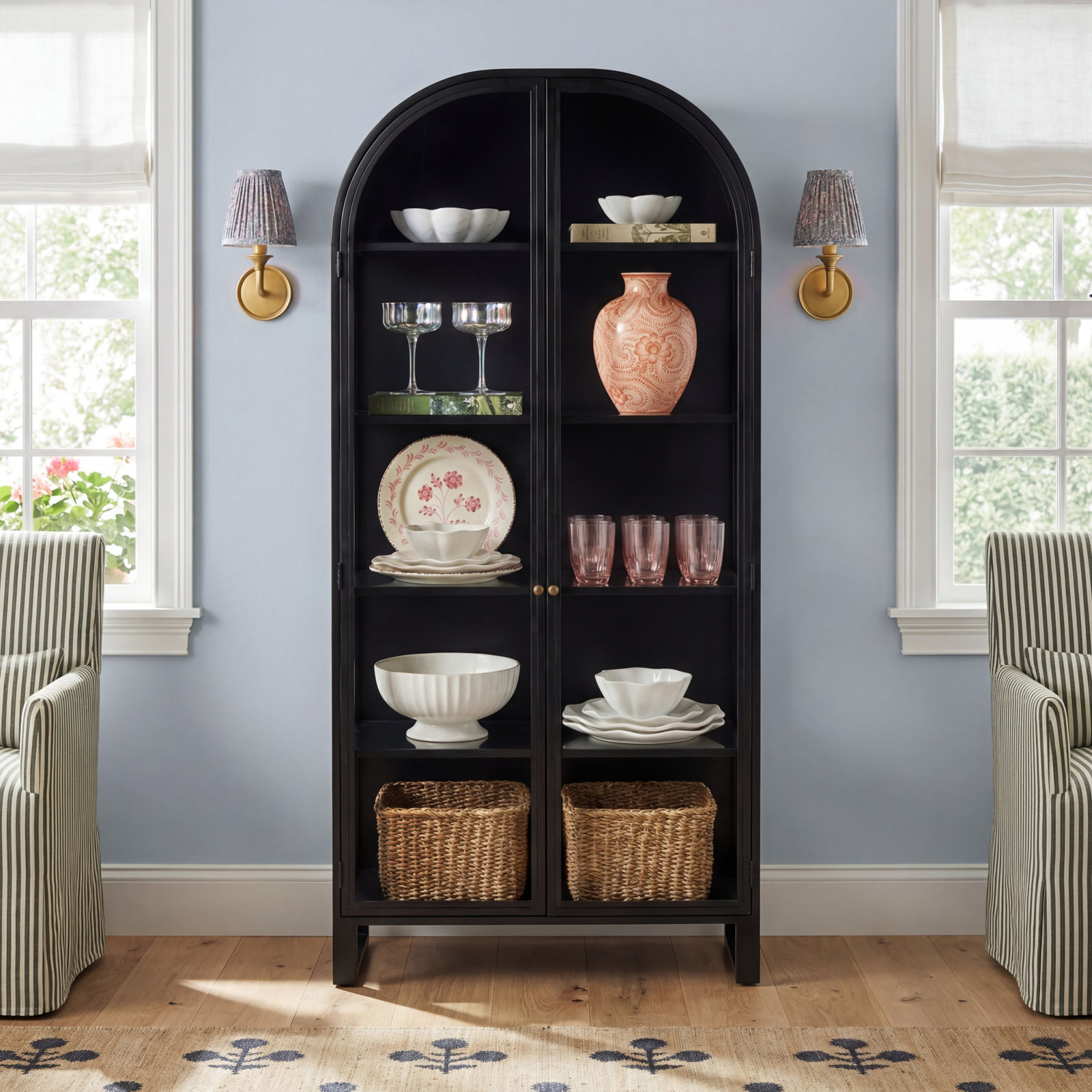 Adrie Accent Cabinet, Black